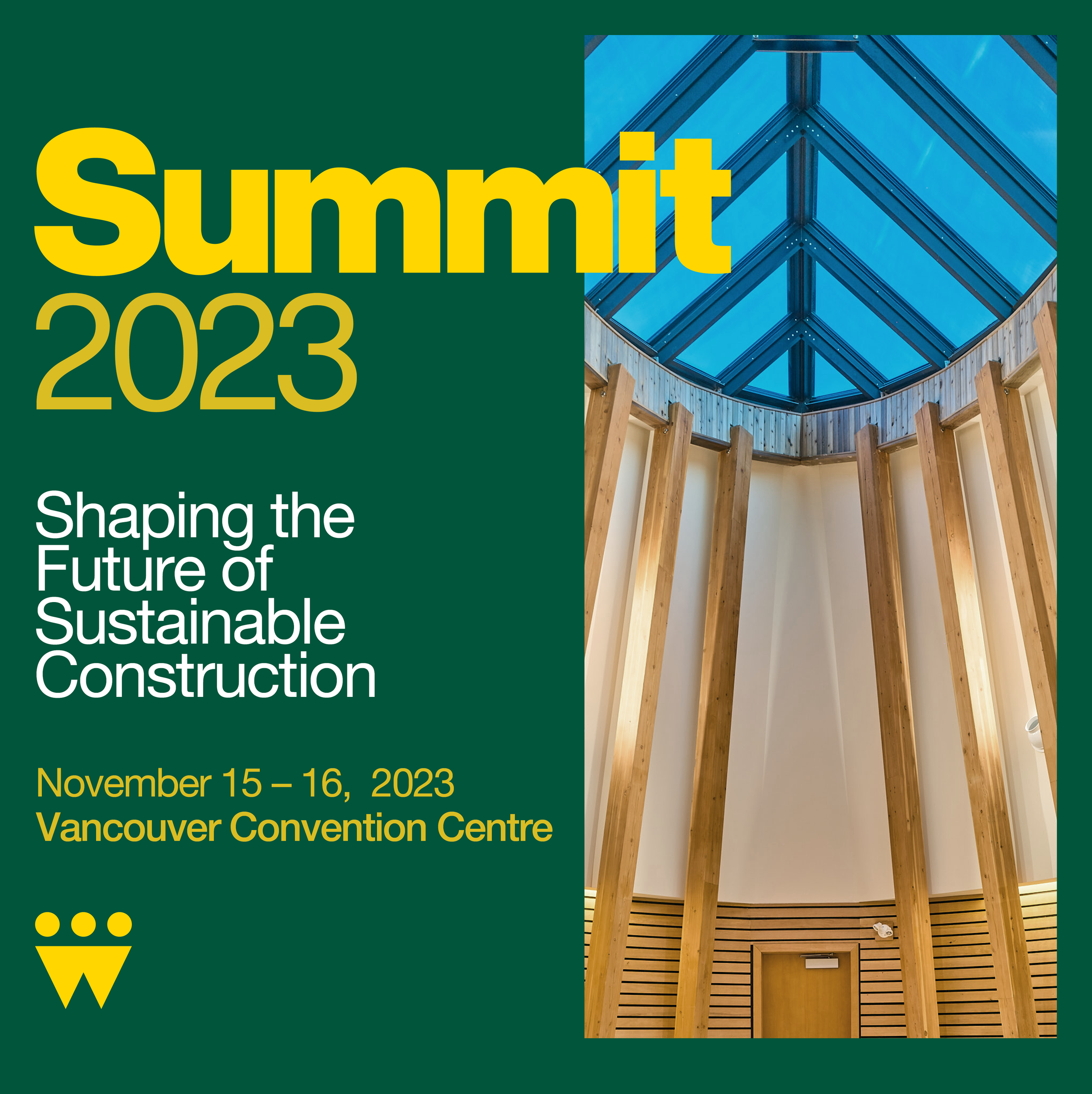WoodWorks summit 2023 poster